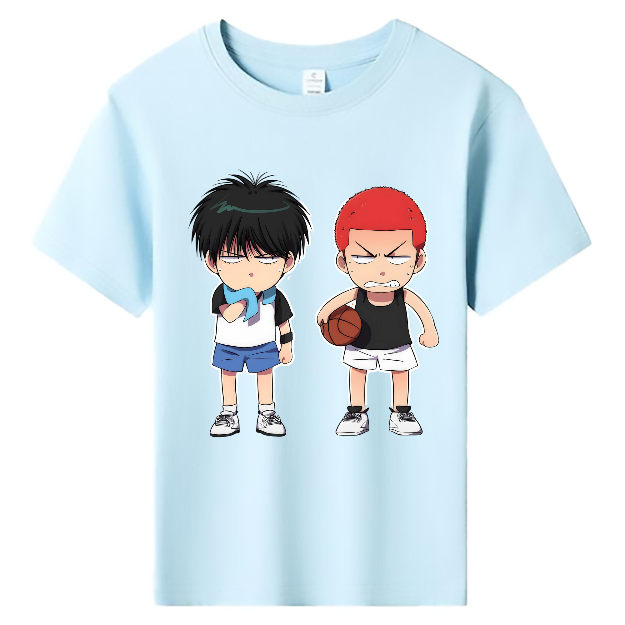 （画像用） SLAM DUNK／スラムダンク 綿100％キッズTシャツ（フロントプリント）
